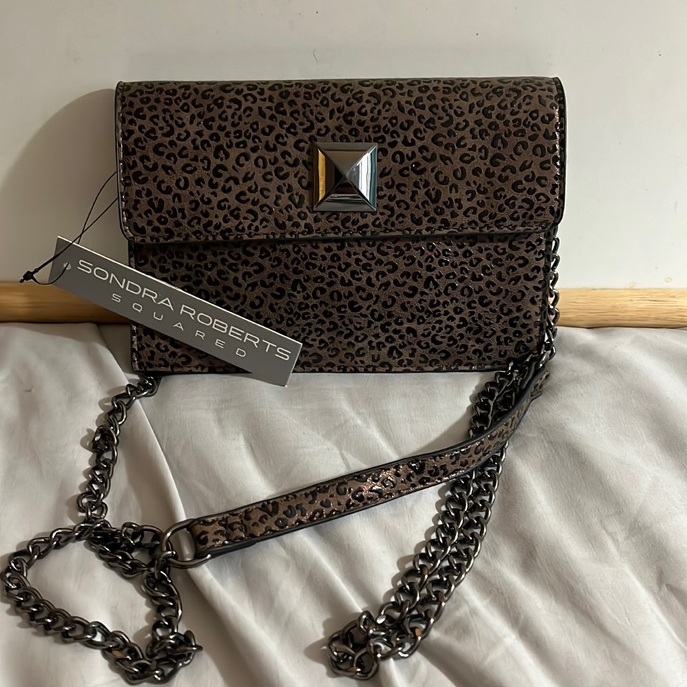 NWT Cheetah Print Satchel